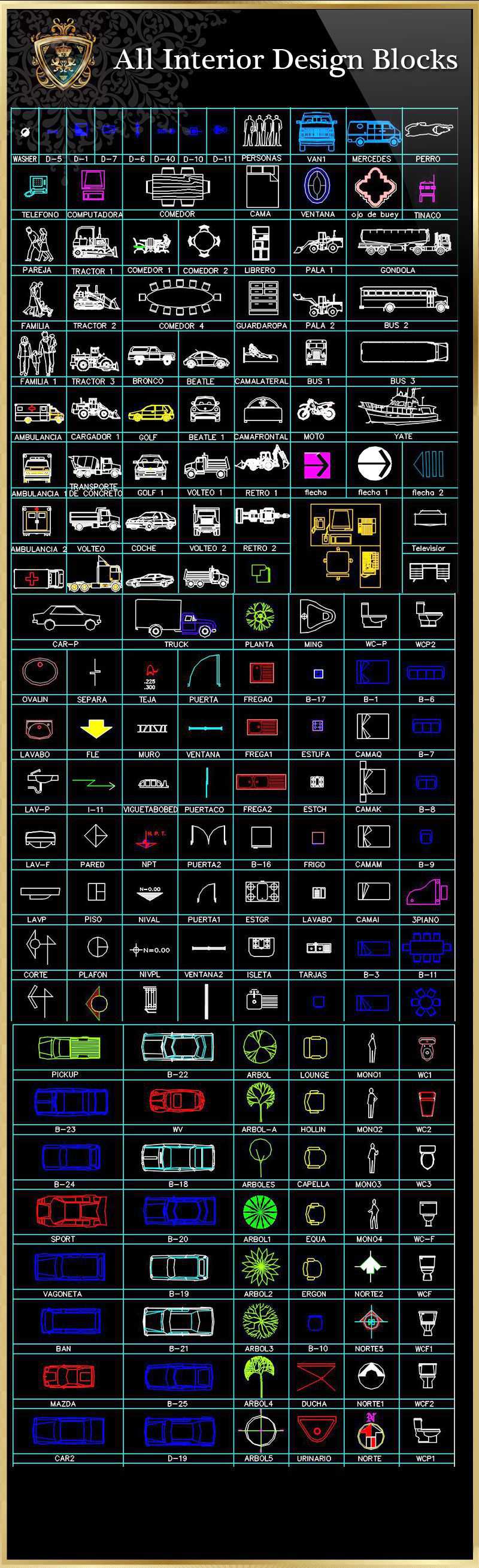 ★【All Interior Design Blocks 3】Luxury home, Luxury Villas, Luxury Palace, Architecture Ornamental Parts, Decorative Inserts & Accessories, Handrail & Stairway Parts, Outdoor House Accessories, Euro Architectural Components, Arcade