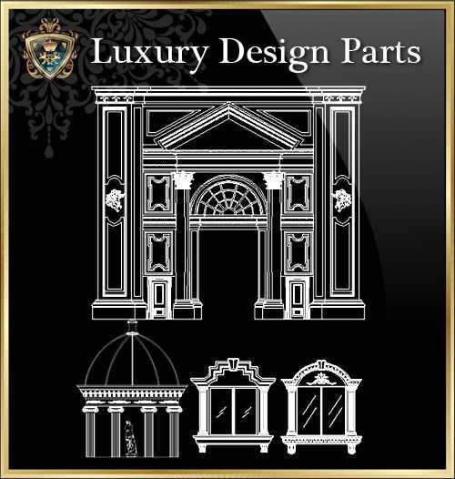 ★【Luxury Design Parts 1】Luxury home, Luxury Villas, Luxury Palace, Architecture Ornamental Parts, Decorative Inserts & Accessories, Handrail & Stairway Parts, Outdoor House Accessories, Euro Architectural Components, Arcade