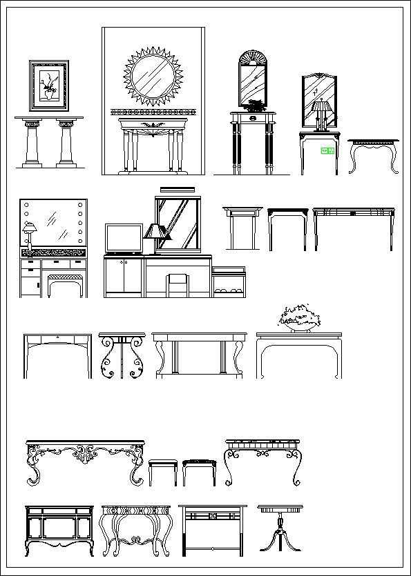Furniture elevation ,Sofa elevation,Chair elevation,Cabinet elevation,Appliances Library,CAD Accessories,Plant Symbols,Landscape Design Blocks,Statues