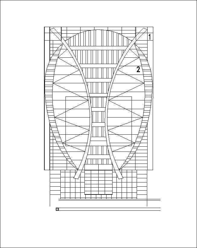 ★【Stadium Design Drawings】 Stadium Floor Plans and Drawings-Elevations, Design  concept, and Details