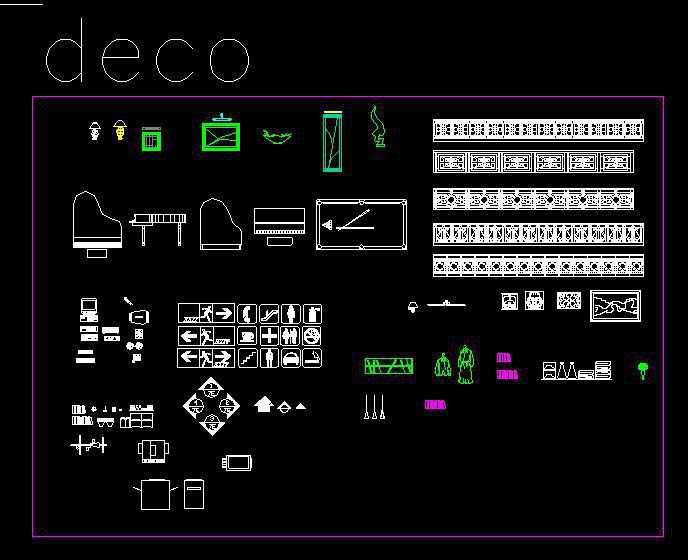 Super Autocad Mixed Blocks